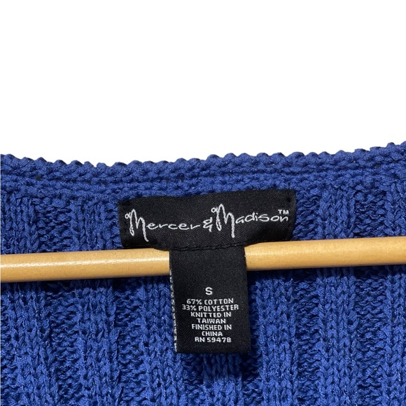 Mercer & Madison Knitted Front tie Cardigan Sz S - Picture 4 of 6